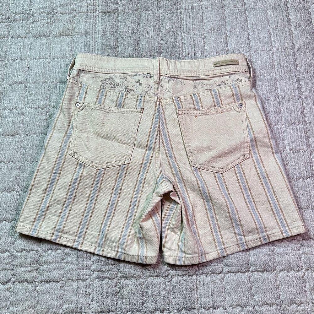 ANTHROPOLOGIE PICRO AND THE LETTERPRESS SLIM BOYFRIEND SHORTS WOMENS SIZE 26 - Picture 2 of 15